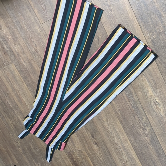 Super cute spaghetti strap striped romper jumpsuit Catherine Malandrino 2 EUC - Picture 2 of 5